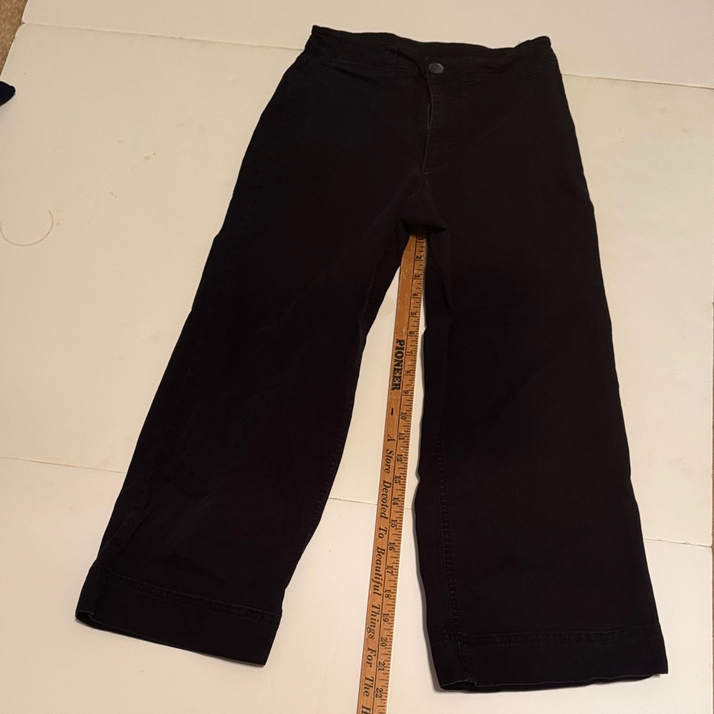 Old Navy Black Wide Leg Petite Pants Size 0P